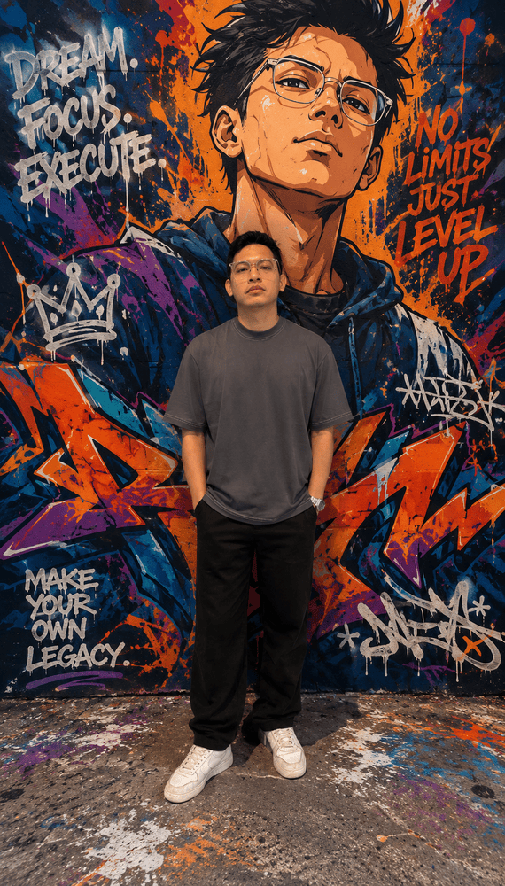 Prompt Mural Anime Graffiti Urban AI